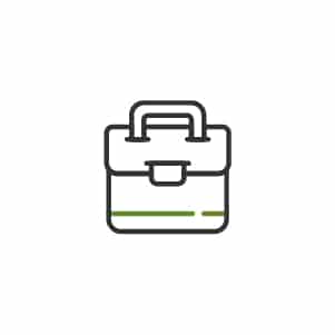 Briefcase Representing a Job Offer