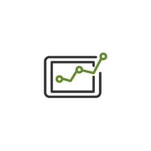 Graph on a Tablet Representing Test Automation Process